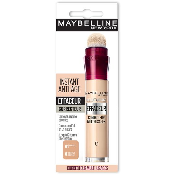 Gemey Maybelline Sofortiger Anti-Age-Radierer, Concealer, 22 Pink-Beige (Verpackung kann variieren)