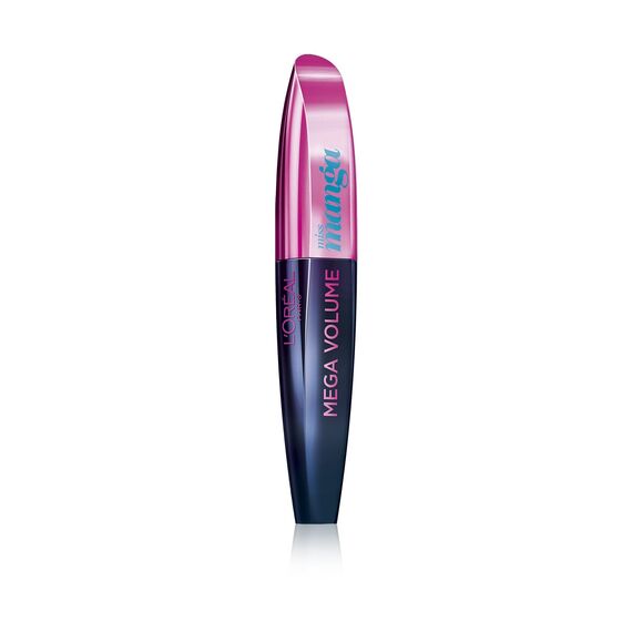 L'Oréal Paris Mega Volume Collagen Mascara Miss Manga, pop turquoise, 1er Pack (1 x 9 ml)
