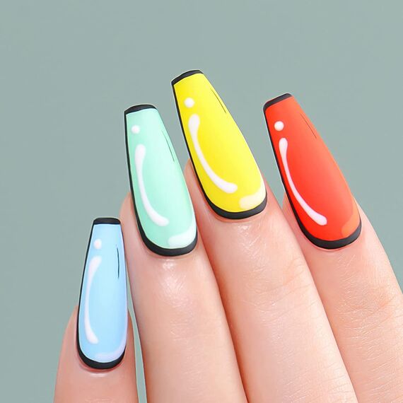 AIMEILI No Wipe Matte Top Coat Überlack UV LED Gellack Gel Nagellack Gel Nail Polish 10ml