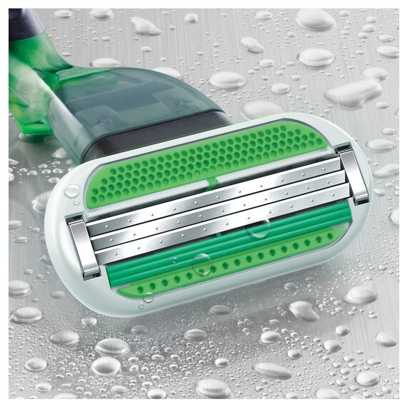 Gillette Body Herren, 4 Rasierklingen mit 3-fach Klinge