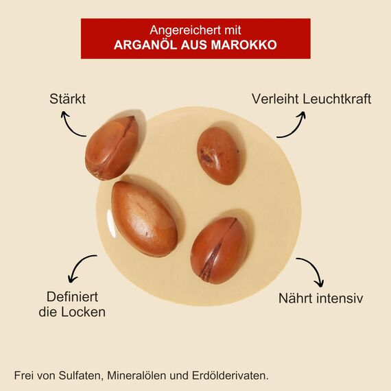 Creme Of Nature Argan Oil Edges Extra starkes Fixiergel mit Arganöl, Styling für alle Haartypen - 63,7g