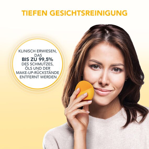 FOREO LUNA mini 2 Gesichtsreinigungsbürste | Travel | Elektrisches Gesichtsmassagegerät | Alle Hauttypen Ultrahygienische Skincare | Einfache Gesichtsreinigung | Elektrischer Silikon-Gesichtsreiniger
