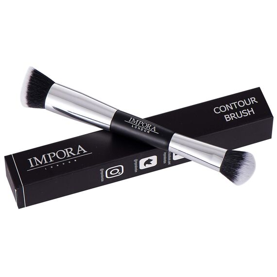 Makeup-Pinsel für Foundation – Auftragen, Blending, Highlight und Konturieren. Konturenpinsel zur Verwendung mit Creme, Puder, Rouge, flüssiger Foundation, Concealer, Primer und Bronzer