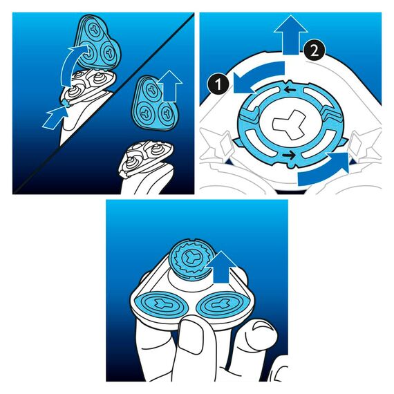 Philips Shaver Series 5000 Scherköpfe (Modell SH50/50)