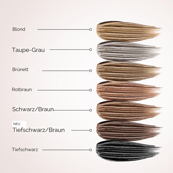 Wunderbrow Wasserfestes Augenbrauen Gel Schwarz – Langanhaltende, natürliche Augenbrauenfarbe für volle, definierte Brauen