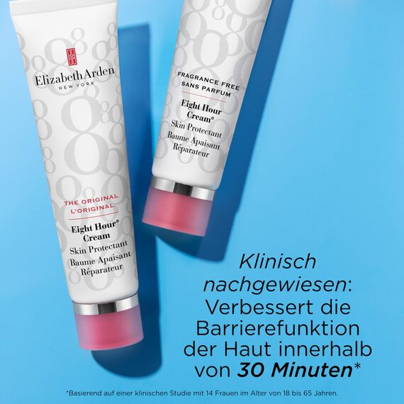 Elizabeth Arden Eight Hour Cream, Skin Protectant, intensive Feuchtigkeitscreme für Gesicht, Hände & Körper, pflegender Balsam gegen trockene Haut, Gel mit Vitamin E, 30 ml