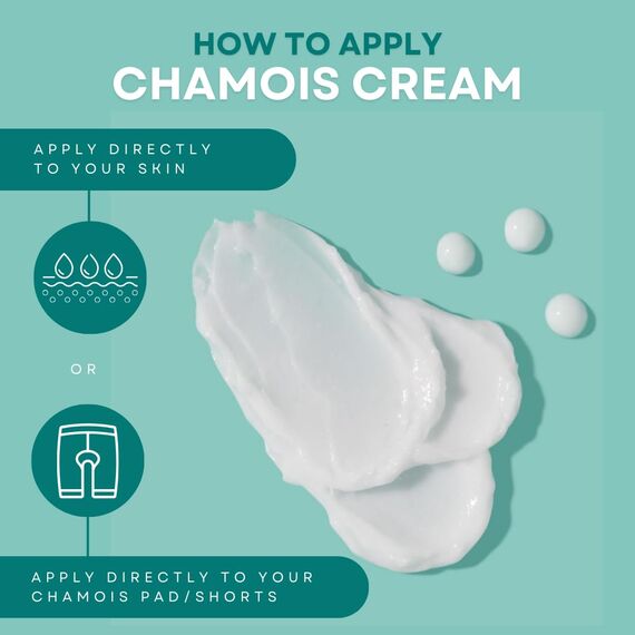VeloChampion Luxus-Chamois Creme für Radfahrer, Läufer und Sportler | Vegane, kühlende, feuchtigkeitsspendende Anti-Scheuer-Creme | Reduziert Reibung und Scheuern | Geeignet für Männer und Frauen