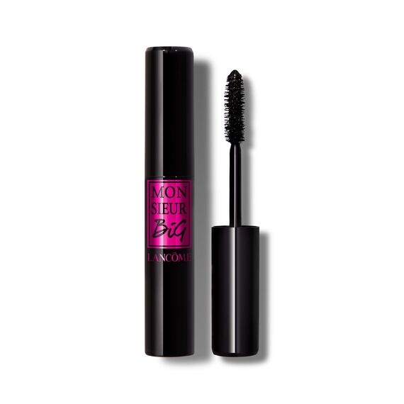 Lancôme Monsieur Big Mascara 01 Schwarz, Wimperntusche für bis zu 12x mehr Volumen, langanhaltende Formel für bis zu 24 Stunden Halt, intensives Schwarz, 10ml