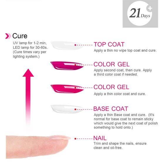 AIMEILI Base Coat Unterlack UV LED Gellack Gel Nagellack Gel Nail Polish 10ml