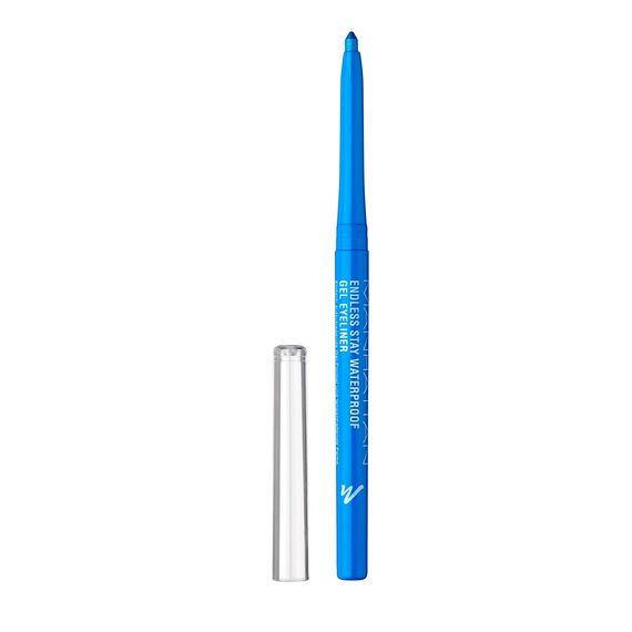 Manhattan Endless Stay Waterproof Gel Eyeliner – Hellblauer Gel Eyeliner mit Glitzer und herausdrehbarer Mine ohne Anspitzen – Farbe Aqua Sparkle 004 – 1 x 2,6g