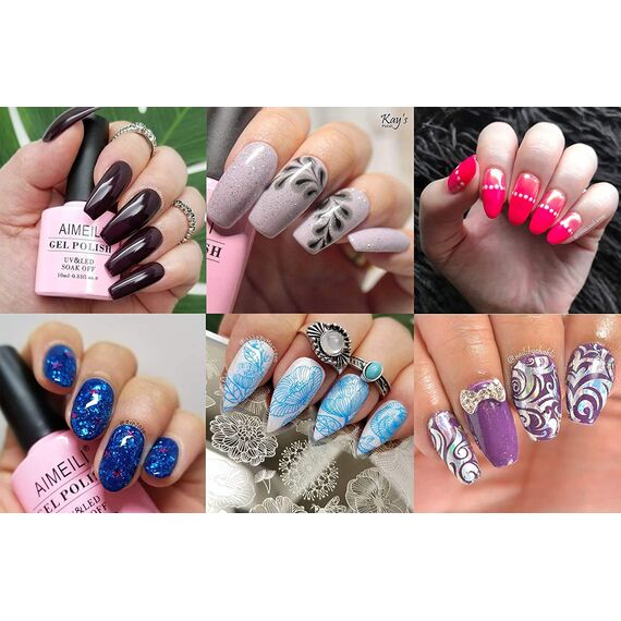 AIMEILI Base Coat Unterlack UV LED Gellack Gel Nagellack Gel Nail Polish 10ml