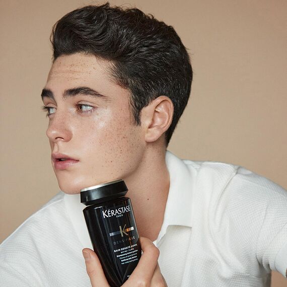 Kérastase | Shampoo für feines und dünnes Männerhaar, Verdichtendes Haarbad mit Biotin, Bain Densité Homme, Densifique, 250 ml