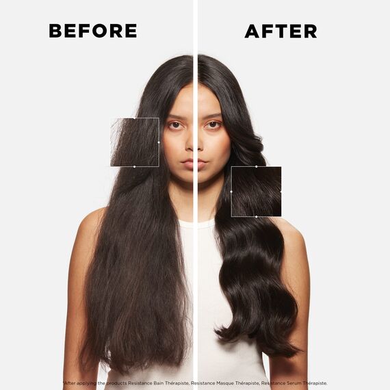 Kérastase Haarmaske für stark geschädigtes und strapaziertes Haar, Regenerierend und reparierend, Masque Thérapiste, Résistance, 200 ml