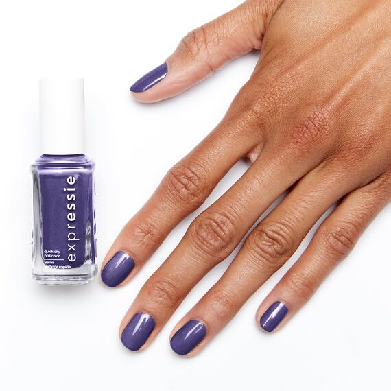 Essie Schnelltrocknender Nagellack „expressie“, Nr. 325 dial it up, Violett, Vegane Formel, 10 ml