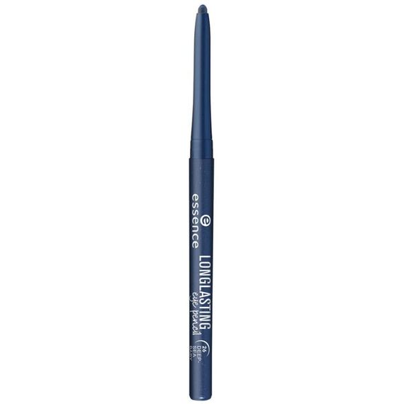 essence cosmetics LONG-LASTING eye pencil, Kajal, Nr. 26 deep-sea baby, blau, definierend, langanhaltend, vegan, Nanopartikel frei, ohne Parfüm (0,28g)