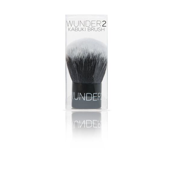 WUNDER2 KABUKI BRUSH Superweicher Makeup-Pinsel, ideal für Gesichtspuder, Makeup fixieren für makelloses Finish, Kosmetik-Pinsel
