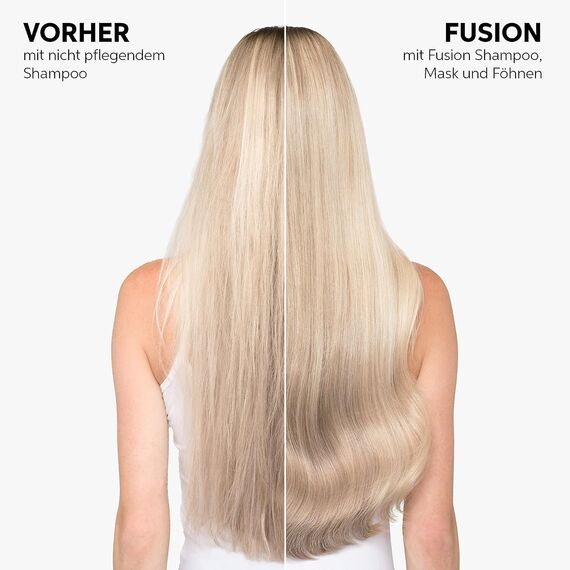 Wella Professionals – Wella Fusion Intense Repair Shampoo – Tiefenreinigungsshampoo – Haarpflege für kaputtes Haar – Haarshampoo für bessere Kämmbarkeit – 1 L
