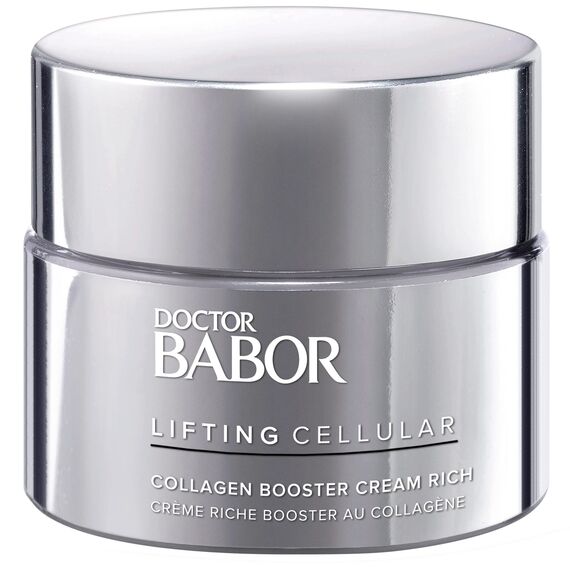 DOCTOR BABOR Collagen Booster Cream Rich, Reichhaltige Anti-Falten Feuchtigkeitscreme für jede Haut, Mit Hyaluronsäure, Straffend, 1 x 50 ml