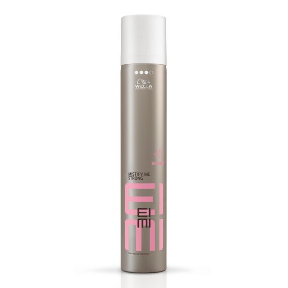 Wella EIMI Mistify Me Strong – schnelltrocknendes Haarspray – leichtes Fixing Spray für sofortigen Halt – Styling-Spray für 24 Stunden zuverlässigen Halt mit natürlicher Bewegung – 1 x 500 ml