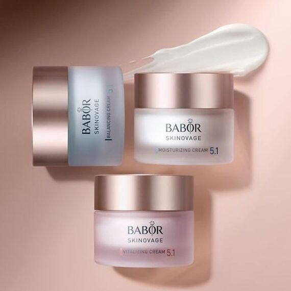 BABOR SKINOVAGE Balancing Cream, Gesichtscreme für Mischhaut, Mattierende Feuchtigkeitspflege für ebenmäßigen Teint, Anti-Aging, 1 x 50 ml