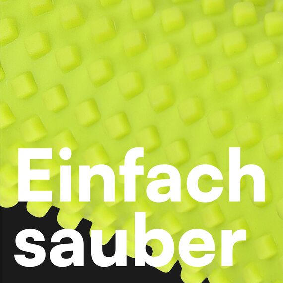 H&S Igelball für Fußmassage – Faszienrolle & Massageroller für Hand & Fuß aus Silikon mit Noppen zur Faszien Massage – Stressabbau & Entspannung - Igelball Fußmassage für Fersensporn