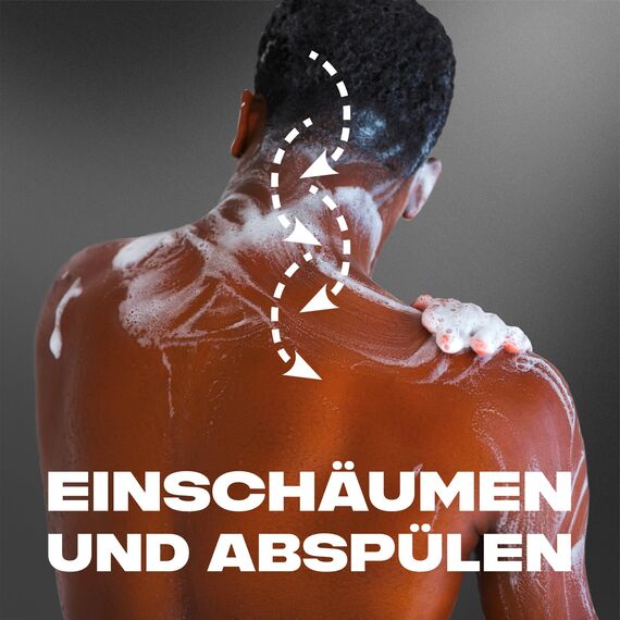 Axe 3-in-1 Duschgel & Shampoo Black für ganztägige Frische, unwiderstehlichen Duft und eine angenehme Dusche dermatologisch getestet 6x 250 ml ,Packaging may vary