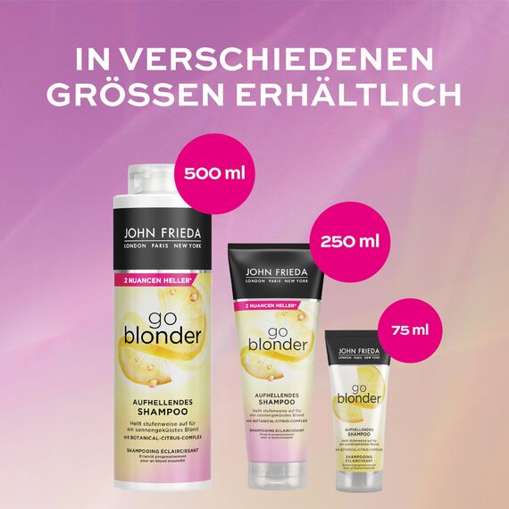 John Frieda Sheer Blonde Go Blonder Shampoo, 250 ml, 1 Stück