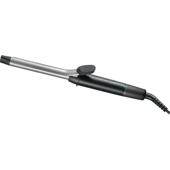 Remington Lockenstab kleine Locken [19mm] Pro Sprial Curl (4-facher Schutz, antistatische Keramik-Turmalin-Beschichtung) -Digitales-Display bis 210°C, mit Klemme, enge & definierte Ringellocken,CI5519
