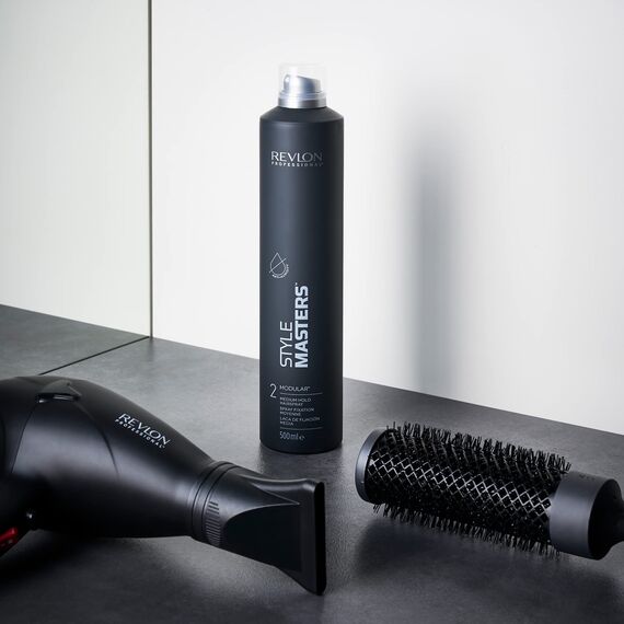 STYLE MASTERS Modular Haarspray, 500 ml, Stylingspray für alle Haartypen, Haarprodukt mit mittelstarkem Halt, Styling für ein natürliches Finish & optimale Ergebnisse