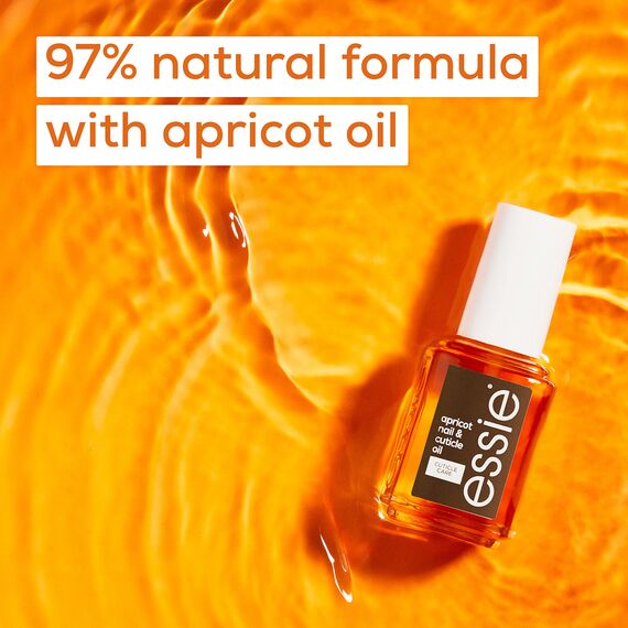 Essie Nagelöl apricot nail & cuticle oil mit Duft, Pflege und Stärkung der Nagelhaut, 13,5 ml