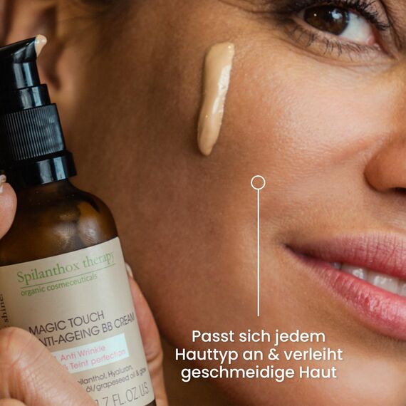 Spilanthox therapy - Magic Touch Anti-Aging BB Cream - BB Cream für zarte Haut & strahlenden Teint - Spilanthol, Hyaluronsäure & Zink - Gesichtscreme - vegane Naturkosmetik - 50ml