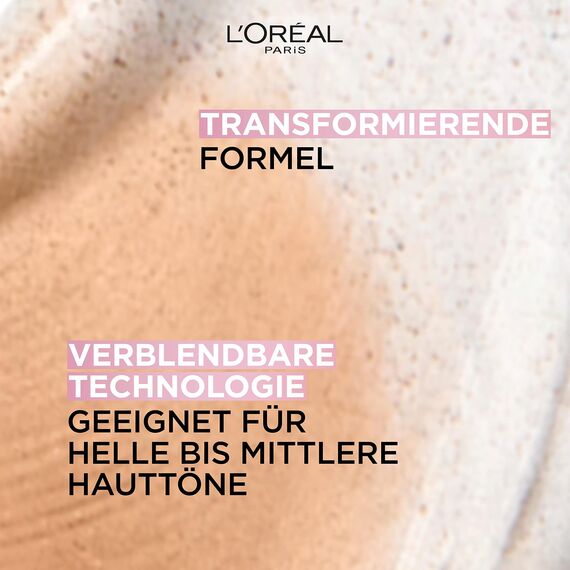 L'Oréal Paris BB C'est Magic Mittel, Blemish Balm Cream (BB Cream) für einen natürlich wirkenden Teint, feuchtigkeitsspendend, 30 ml (3 Stück)