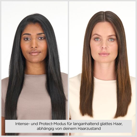 BaByliss Super Smooth Glätteisen – Anti-Frizz Ionen-Technologie, Hitzeschutzmatte, fortschrittliche Keramikplatten, schnelles Aufheizen, 6 Temperaturstufen von 140°C bis 235°C, ST393E