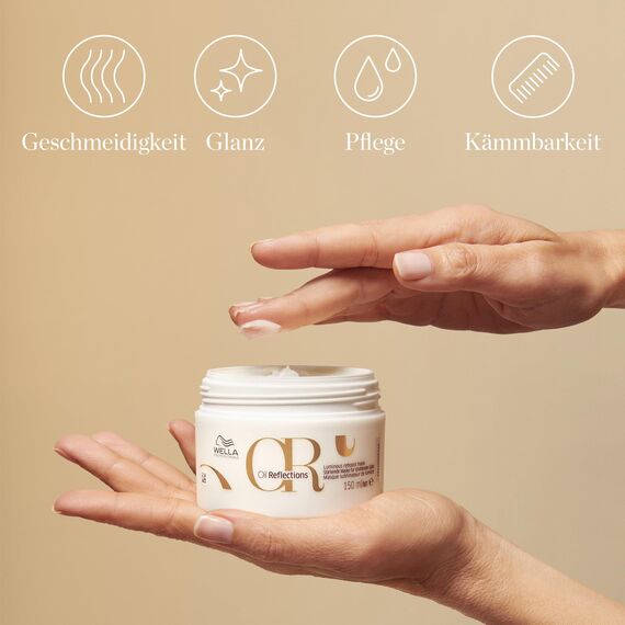 Wella Professionals OIL REFLECTIONS Luminous Reboost Nährende Haarmaske – Für strahlendes, geschmeidiges Haar, 150 ml