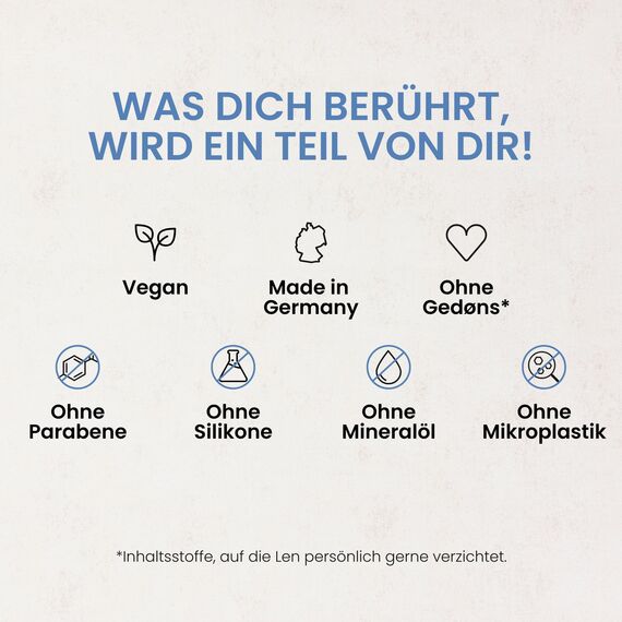 Jean & Len Feuchtigkeit Shampoo Aloe Vera & Basilikum, für sehr trockenes Haar, nährt intensiv und belebt, frischer Duft Shampoo ohne Silikone & Parabene, vegan, 300 ml