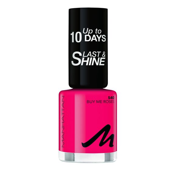 Manhattan Last und Shine Nagellack, Nr.540 Buy Me Roses, 1er Pack (1 X 8 ml)