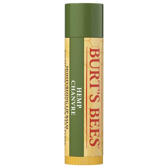 Burt's Bees 100% Natural Origin feuchtigkeitsspendender Lippenbalsam mit Hanfsamenöl und Bienenwachs, 4.25 g
