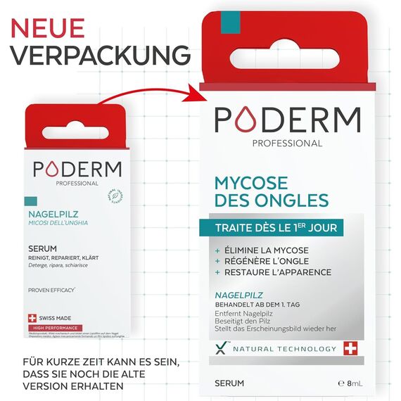 PODERM - 2-ER PACK Professionelle Fuß- und Handpflege | Made in Switzerland