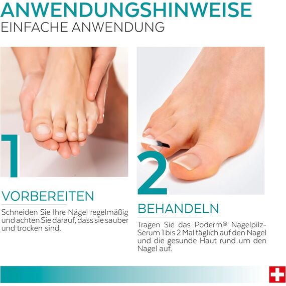 PODERM - 2-ER PACK Professionelle Fuß- und Handpflege | Made in Switzerland