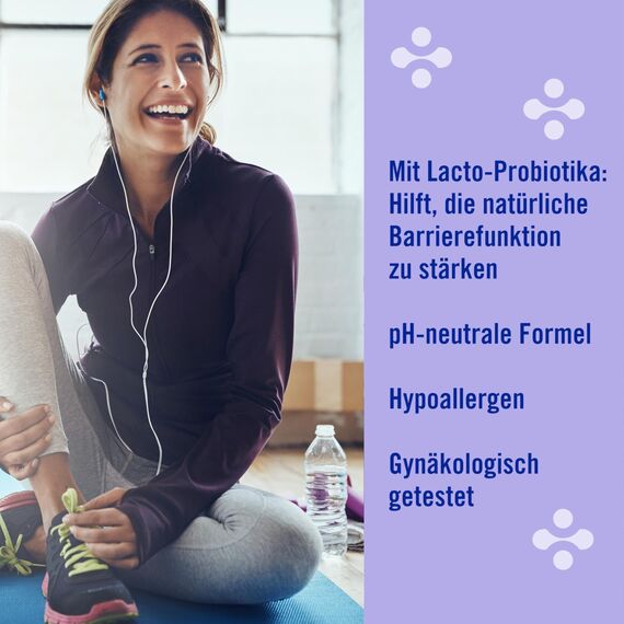 Vionell Intimwaschlotion Frauen pH Balance, Für Die Tägliche Intimhygiene, Externe Intimpflege Mit LactoPrebiotic, Stärkt Die Natürlichen Abwehrkräfte, Sanfte Reinigung, 250 ml