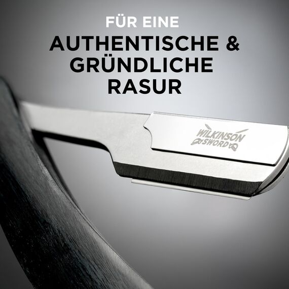 WILKINSON SWORD - Barber's Style The Pioneer Für Männer | Rasiermesser + 5 Wechsel-Klingen