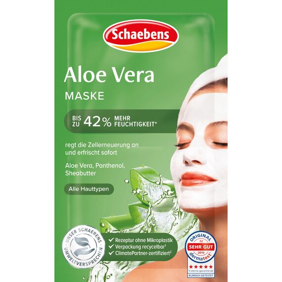 Schaebens Aloe Vera Maske, 10er pack (10x 10 ml)