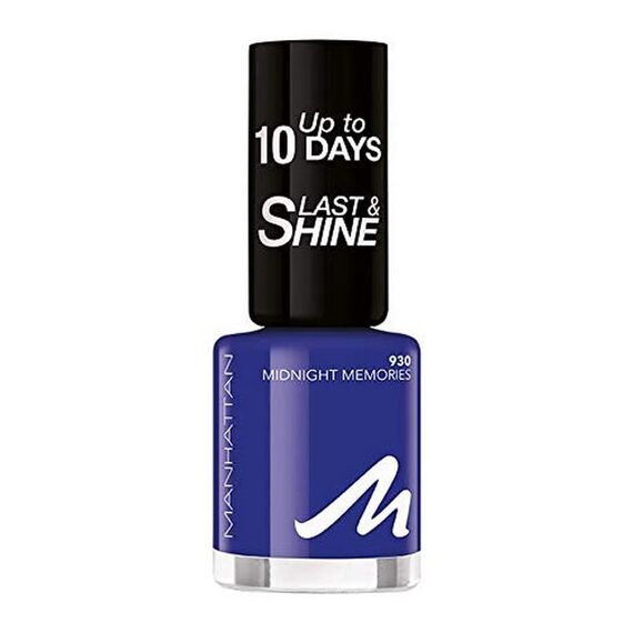 Manhattan Last und Shine Nagellack, Nr.930 Midnight Memories, 1er Pack (1 X 10 ml)