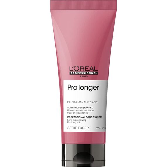 L'Oréal Professionnel Paris Serie Expert Pro Longer Conditioner, kräftigende Spülung für langes Haar und gesunde Spitzen, gegen Spliss, Haarpflege für geschmeidiges und glänzendes Haar, 200 ml