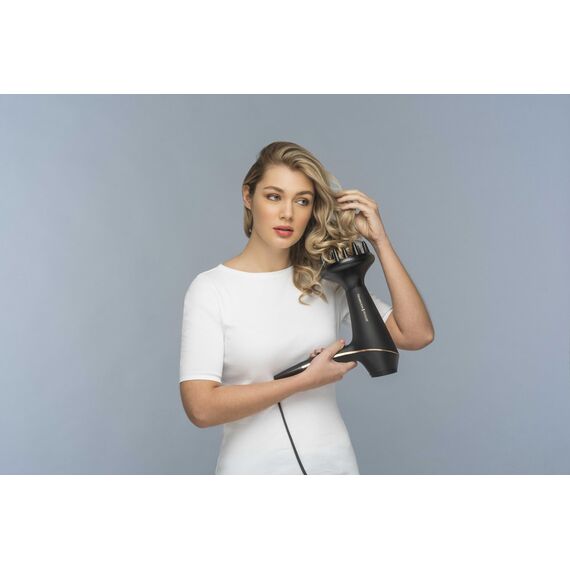 Remington Haartrockner Profi Ionen [2400W, 150km/h, 3 Stylingaufsätze] Proluxe (OPTIheat-Technologie für lang anhaltende Styling-Ergebnisse, Ionenpflege - Anti Frizz, langlebiger AC-Motor) AC9140B
