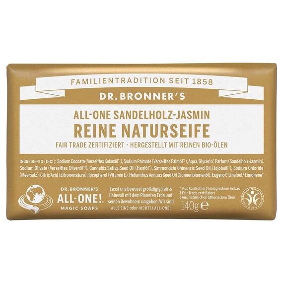 Dr. Bronner's | Sandelholz-Jasmin - All-One Reine Naturseife 140g