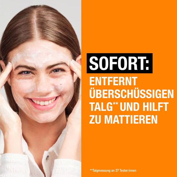 Neutrogena Anti-Pickel Waschpeeling 150 ml,sanftes Anti Pickel Peeling mit 2Prozent Salicylsäure BHA, klärende und mattierende Gesichtsreinigung, verfeinert das Hautbild und hilft Pickel zu beseitigen