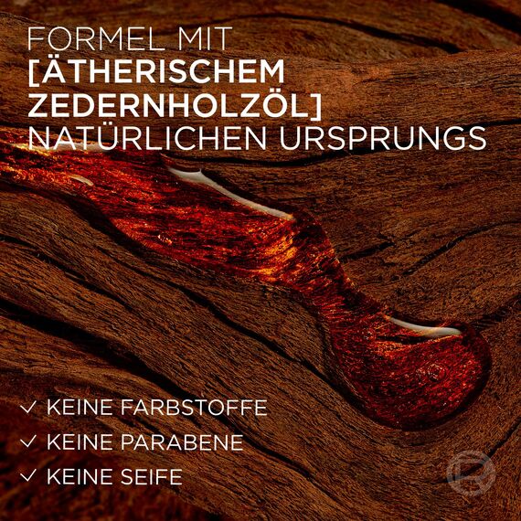 L'Oréal Men Expert Bartbalsam Bart + Haut für Männer, Unterstützung beim gesunden Bartwachstum, Beruhigende Bartpflege für Herren mit holzigem Duft und ätherischem Zedernholzöl, Barber Club, 1 x 50 ml