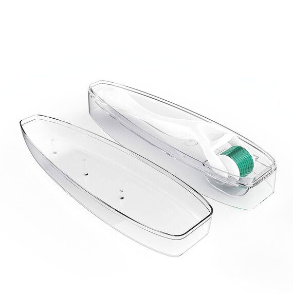 Derma-Roller Microneedling Roller mit 540 Nadeln, Micronadeln Derma Roller 0,5 mm für Gesicht und Körper, effektiv gegen Falten, große Poren, Dehnungsstreifen, Haarverlust, Narben, Hyper-Pigmentierung