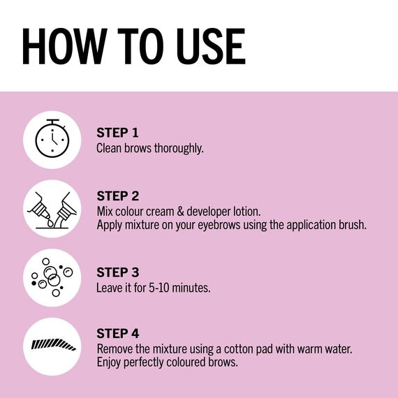 Schwarzkopf TINT tinte cejas #4-1-castaño oscuro